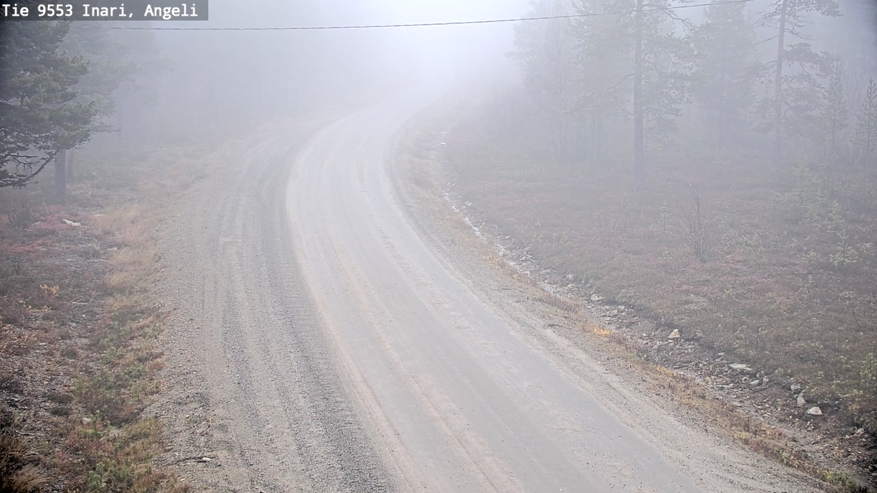 Kelikamerat Kuva Tie 9553 Inari, Angeli, Lintupuolivaara, Inari, Lappi