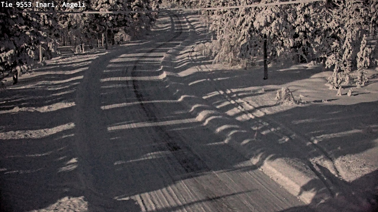 Kelikamerat Kuva Tie 9553 Inari, Angeli, Lintupuolivaara, Inari, Lappi