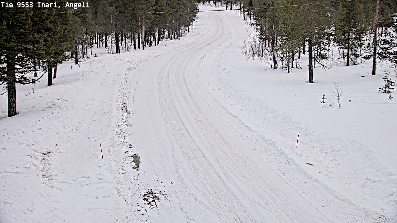 Kelikamerat Kuva Tie 9553 Inari, Angeli, Lintupuolivaara, Inari, Lappi