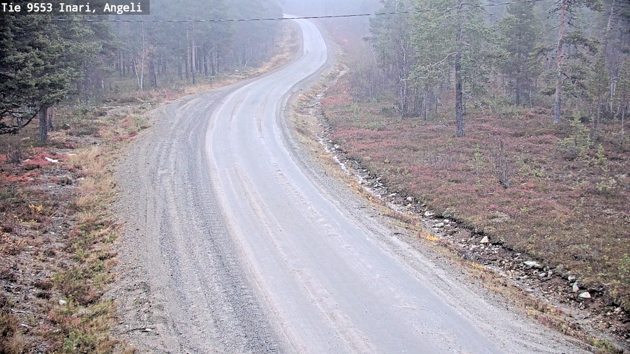 Kelikamerat Kuva Tie 9553 Inari, Angeli, Lintupuolivaara, Inari, Lappi
