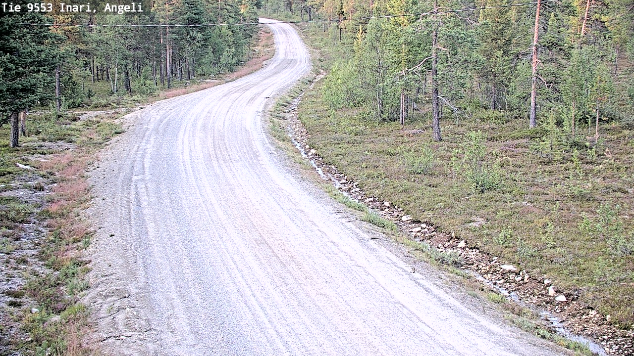 Kelikamerat Kuva Tie 9553 Inari, Angeli, Lintupuolivaara, Inari, Lappi