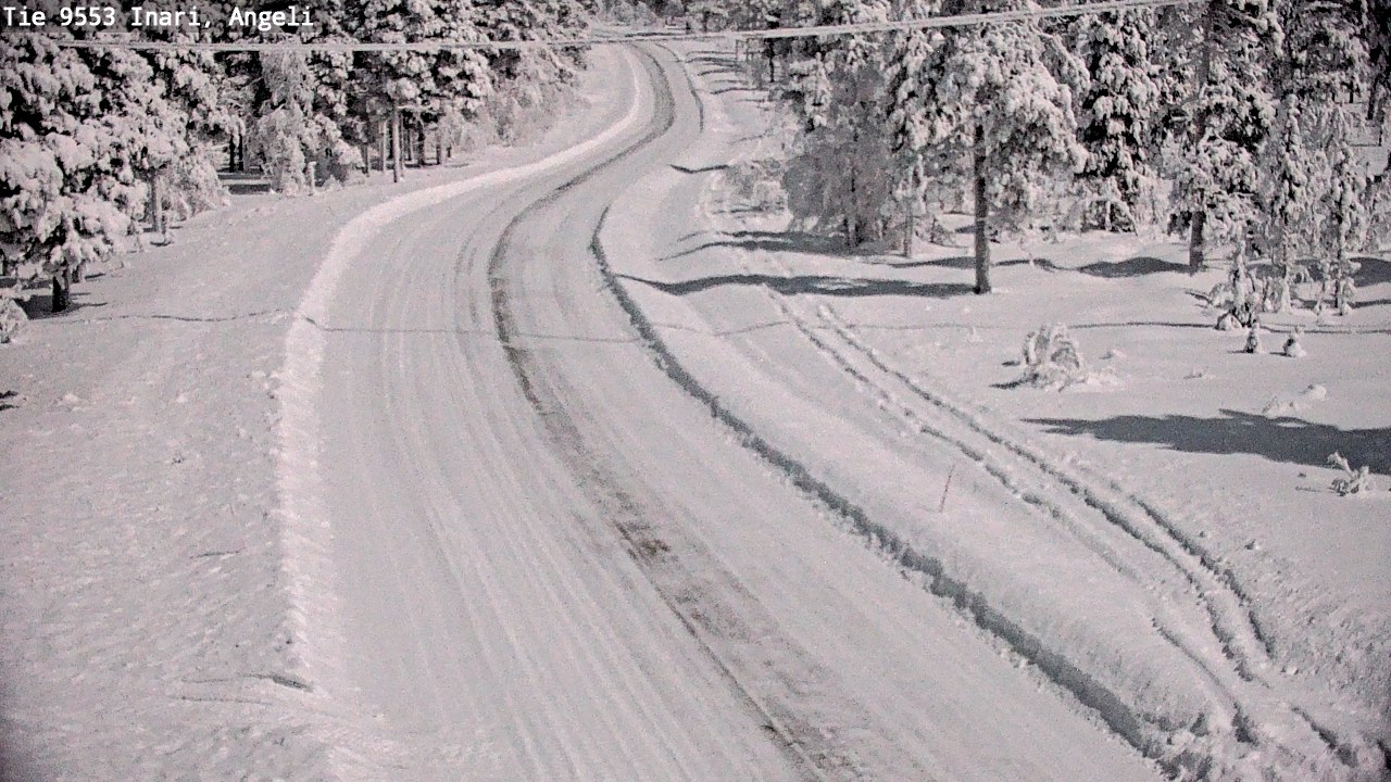 Kelikamerat Kuva Tie 9553 Inari, Angeli, Lintupuolivaara, Inari, Lappi