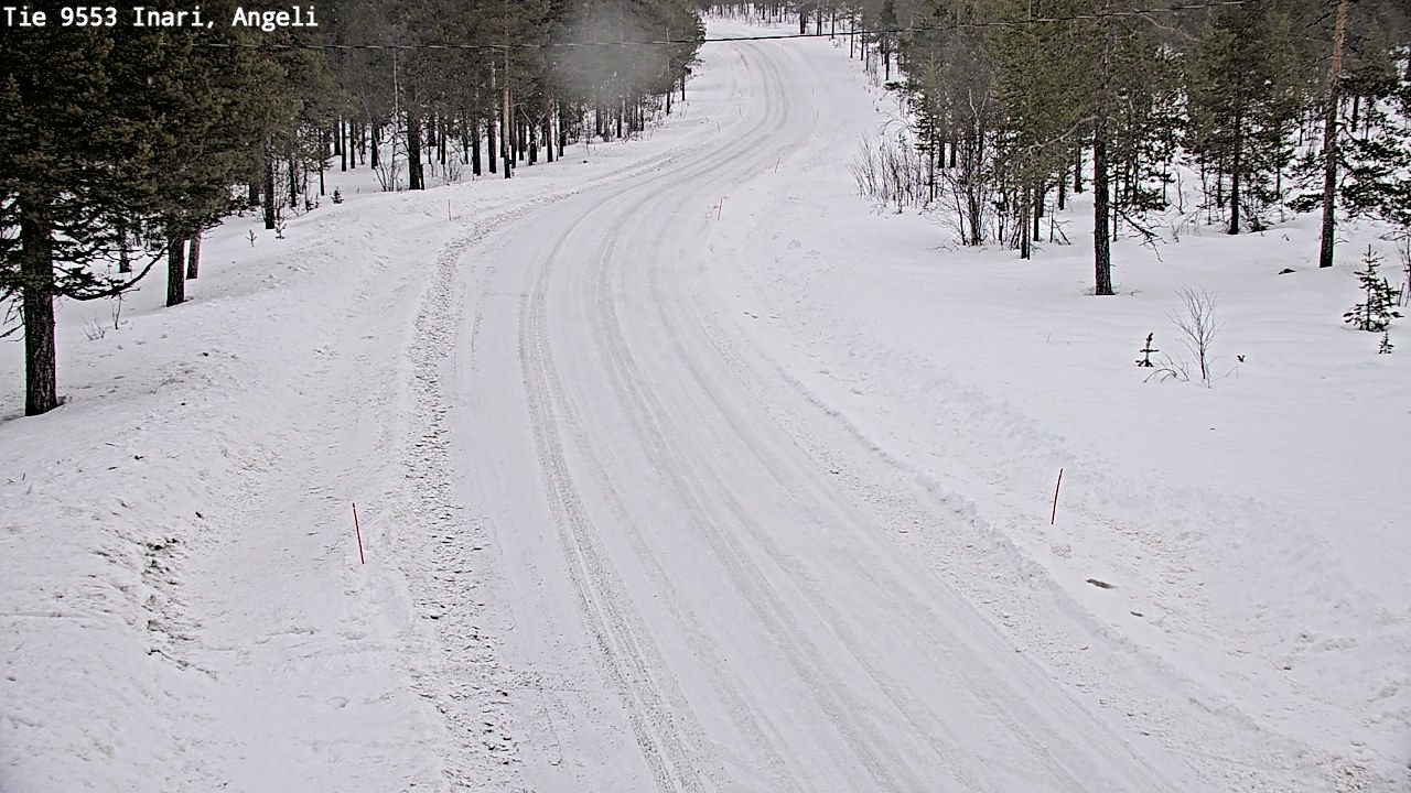 Kelikamerat Kuva Tie 9553 Inari, Angeli, Lintupuolivaara, Inari, Lappi
