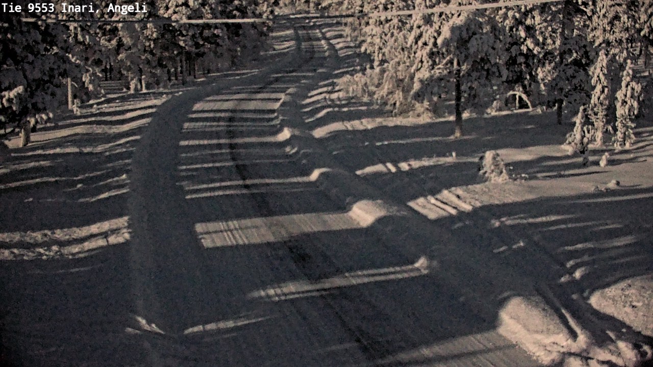 Kelikamerat Kuva Tie 9553 Inari, Angeli, Lintupuolivaara, Inari, Lappi