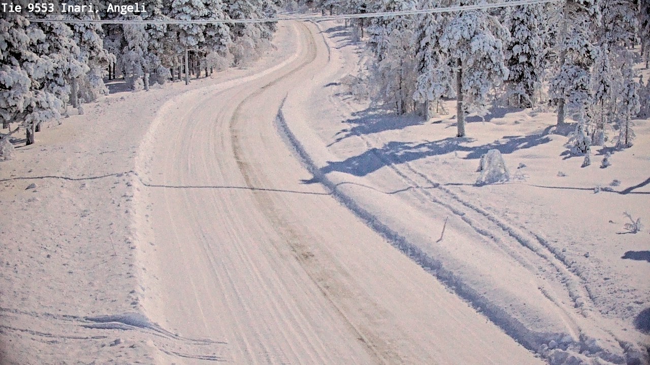 Kelikamerat Kuva Tie 9553 Inari, Angeli, Lintupuolivaara, Inari, Lappi