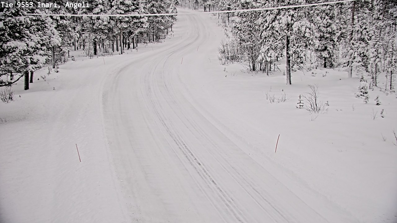 Kelikamerat Kuva Tie 9553 Inari, Angeli, Lintupuolivaara, Inari, Lappi