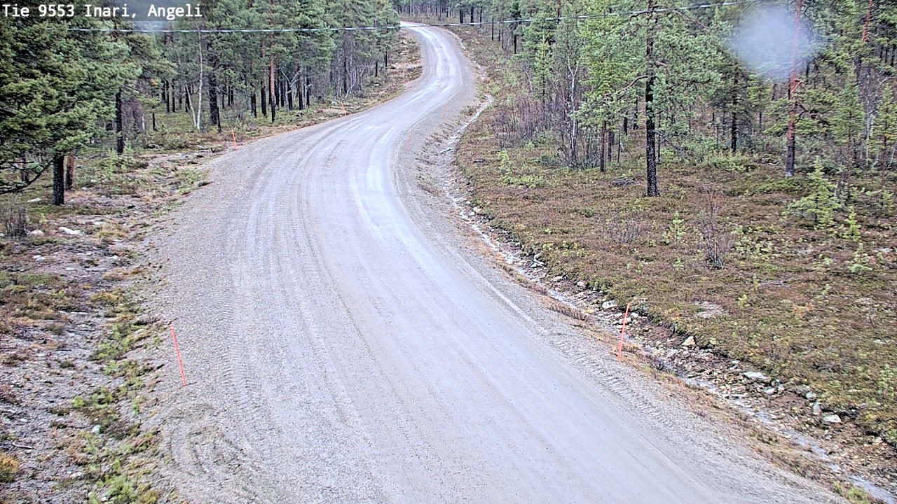 Kelikamerat Kuva Tie 9553 Inari, Angeli, Lintupuolivaara, Inari, Lappi