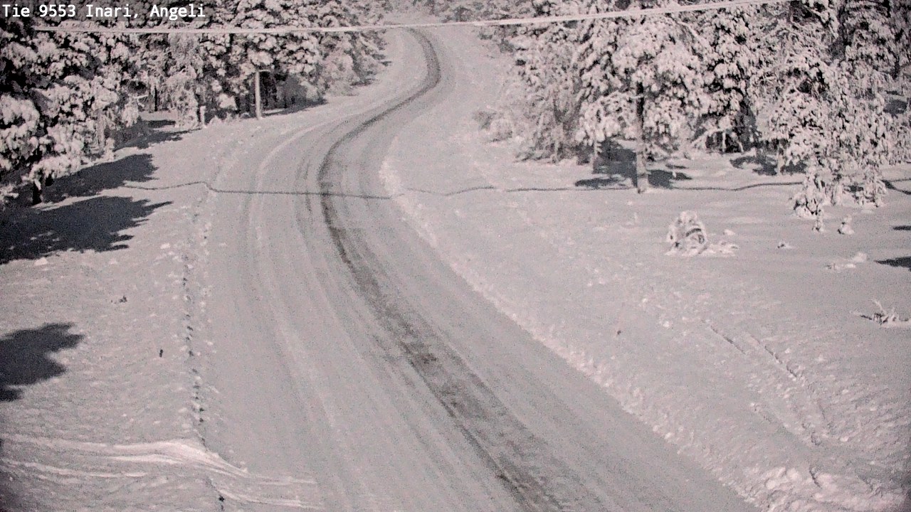 Kelikamerat Kuva Tie 9553 Inari, Angeli, Lintupuolivaara, Inari, Lappi