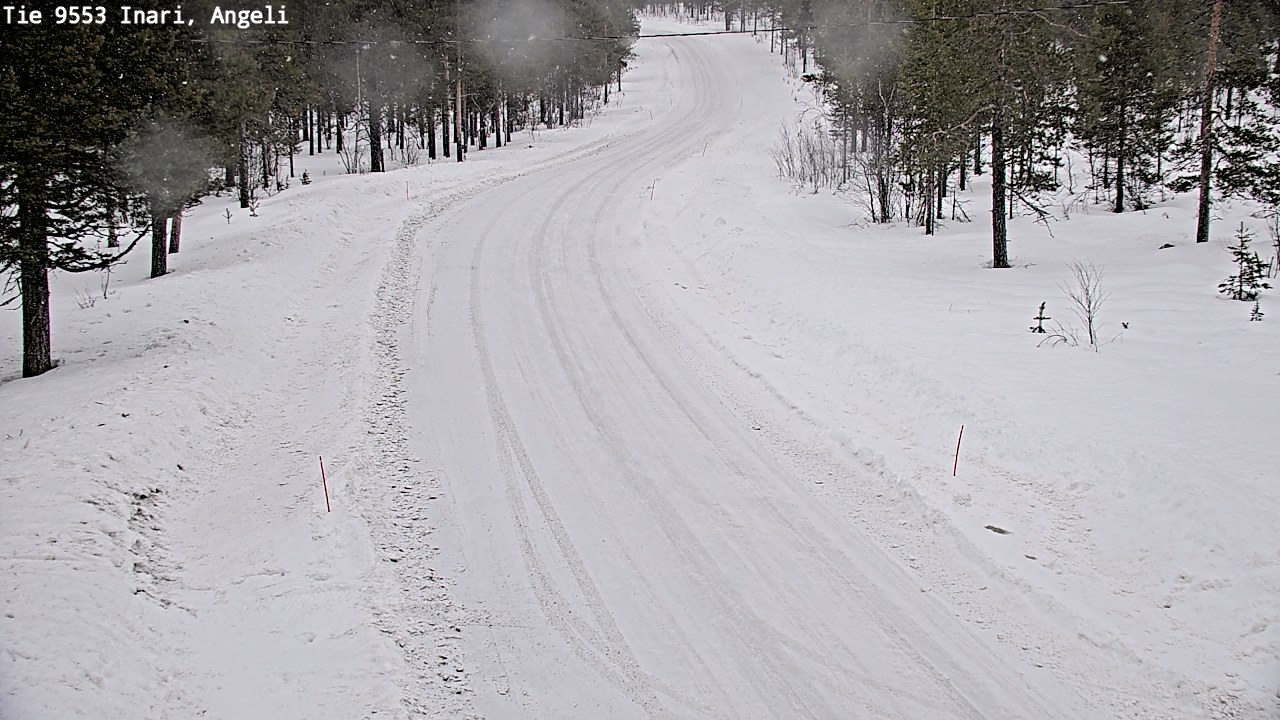 Kelikamerat Kuva Tie 9553 Inari, Angeli, Lintupuolivaara, Inari, Lappi
