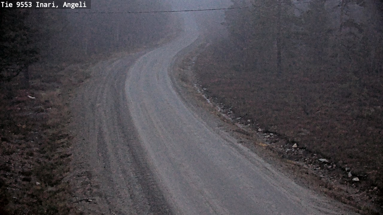 Kelikamerat Kuva Tie 9553 Inari, Angeli, Lintupuolivaara, Inari, Lappi