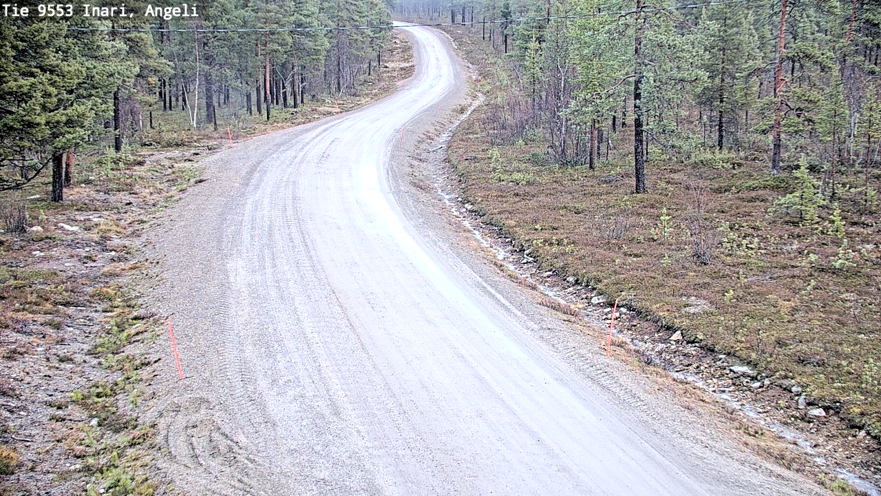 Kelikamerat Kuva Tie 9553 Inari, Angeli, Lintupuolivaara, Inari, Lappi