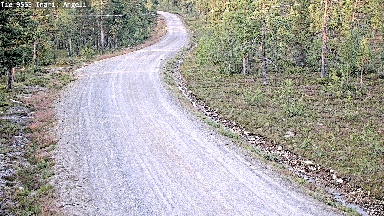 Kelikamerat Kuva Tie 9553 Inari, Angeli, Lintupuolivaara, Inari, Lappi