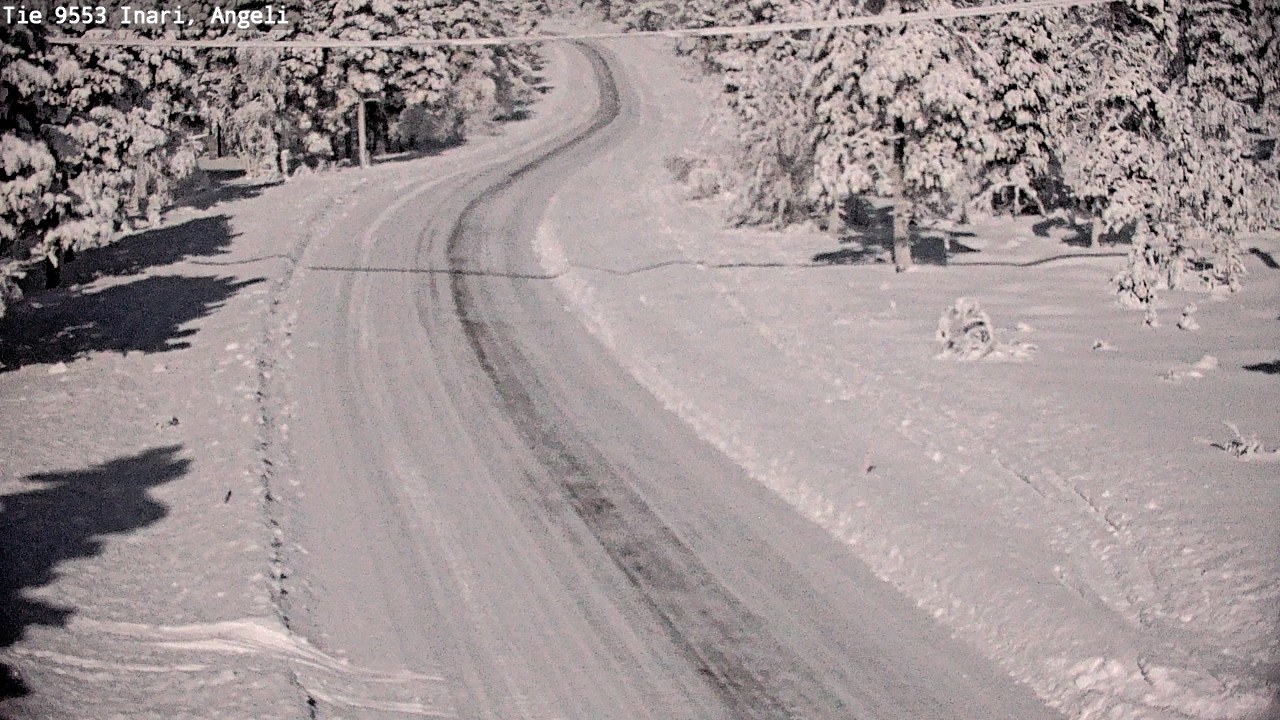 Kelikamerat Kuva Tie 9553 Inari, Angeli, Lintupuolivaara, Inari, Lappi