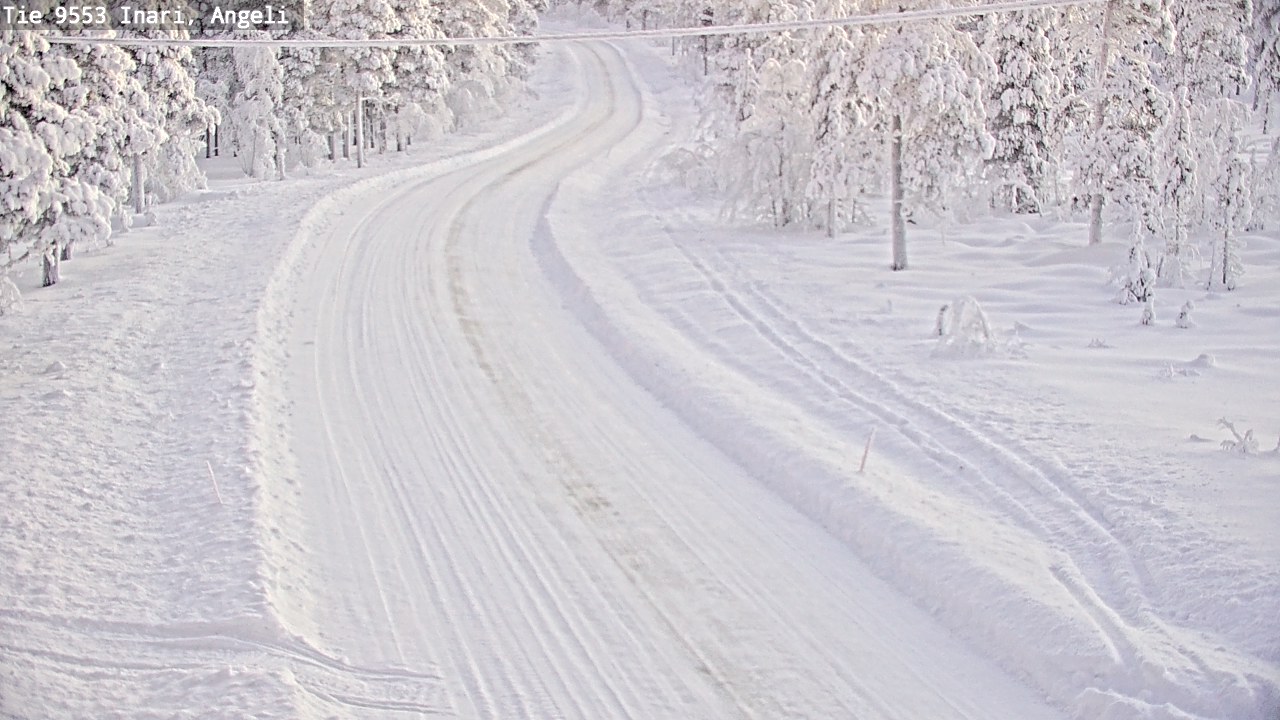 Kelikamerat Kuva Tie 9553 Inari, Angeli, Lintupuolivaara, Inari, Lappi