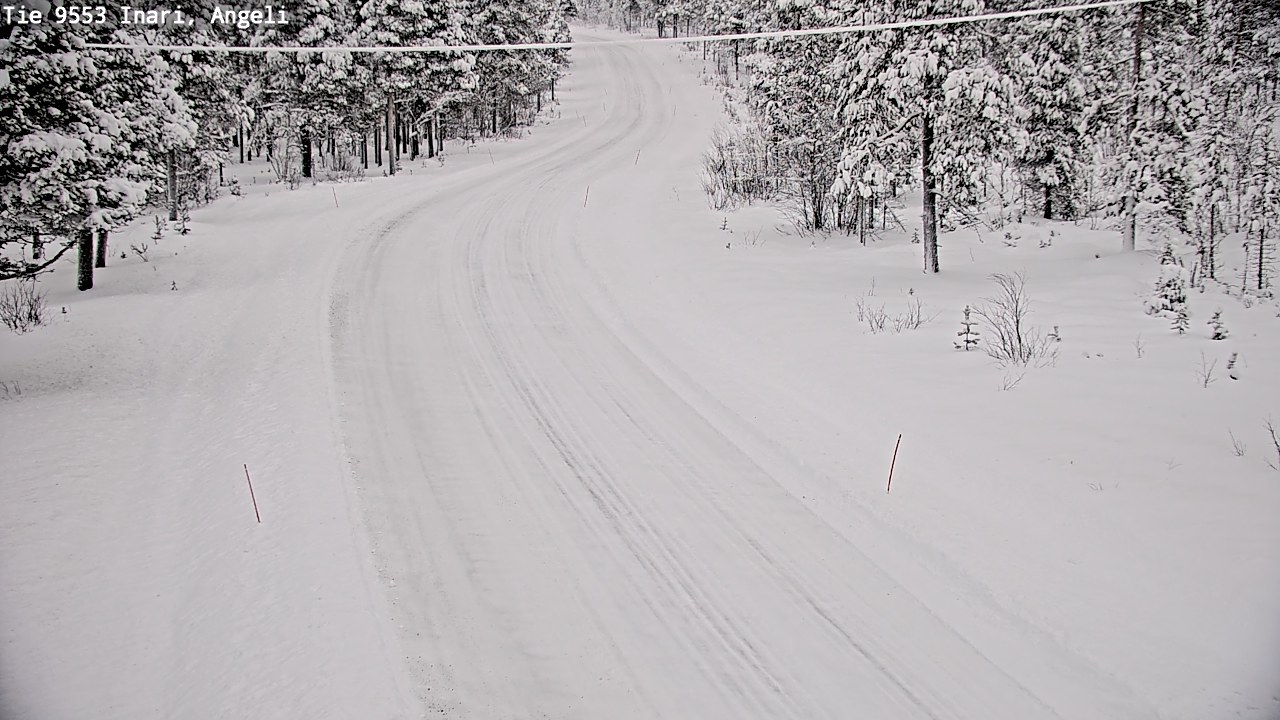 Kelikamerat Kuva Tie 9553 Inari, Angeli, Lintupuolivaara, Inari, Lappi
