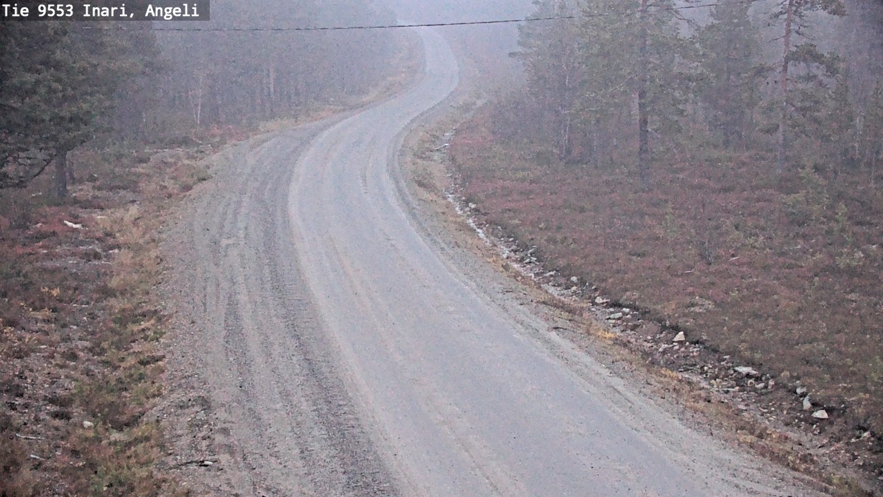 Kelikamerat Kuva Tie 9553 Inari, Angeli, Lintupuolivaara, Inari, Lappi