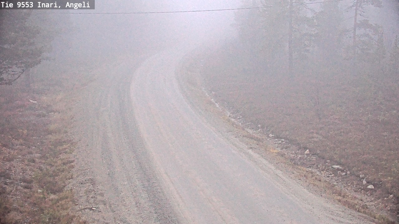 Kelikamerat Kuva Tie 9553 Inari, Angeli, Lintupuolivaara, Inari, Lappi