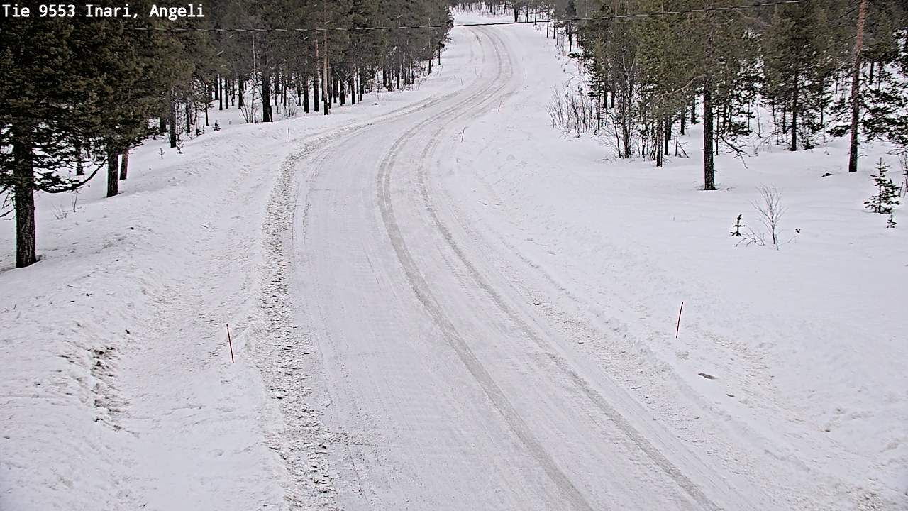 Kelikamerat Kuva Tie 9553 Inari, Angeli, Lintupuolivaara, Inari, Lappi