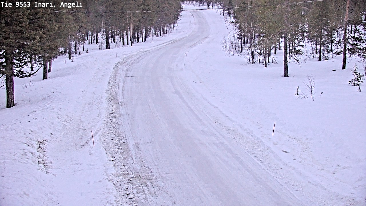Kelikamerat Kuva Tie 9553 Inari, Angeli, Lintupuolivaara, Inari, Lappi