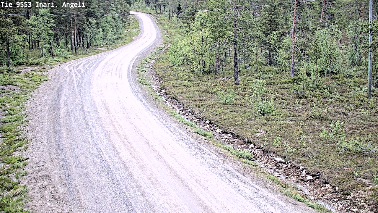 Kelikamerat Kuva Tie 9553 Inari, Angeli, Lintupuolivaara, Inari, Lappi