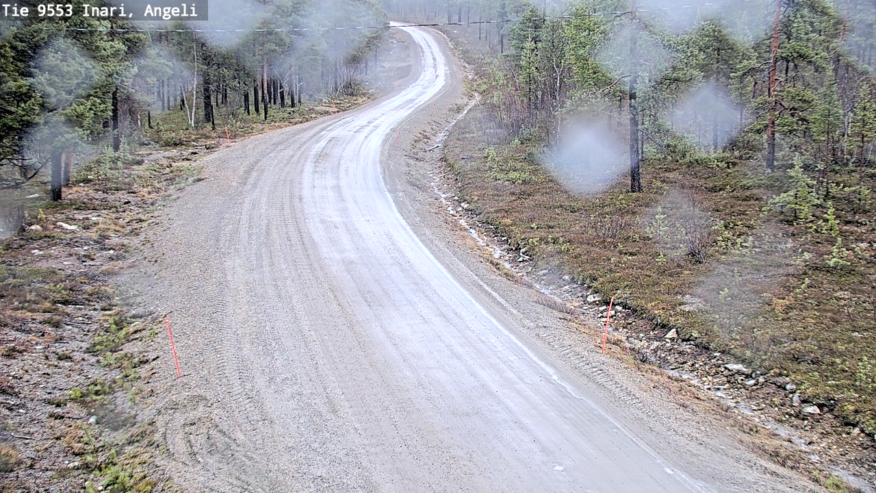 Kelikamerat Kuva Tie 9553 Inari, Angeli, Lintupuolivaara, Inari, Lappi