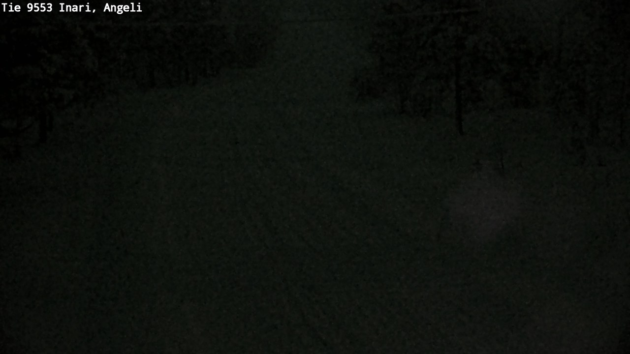Weather Camera Image Road 9553 Inari, Angeli, Lintupuolivaara, Inari, Lappi