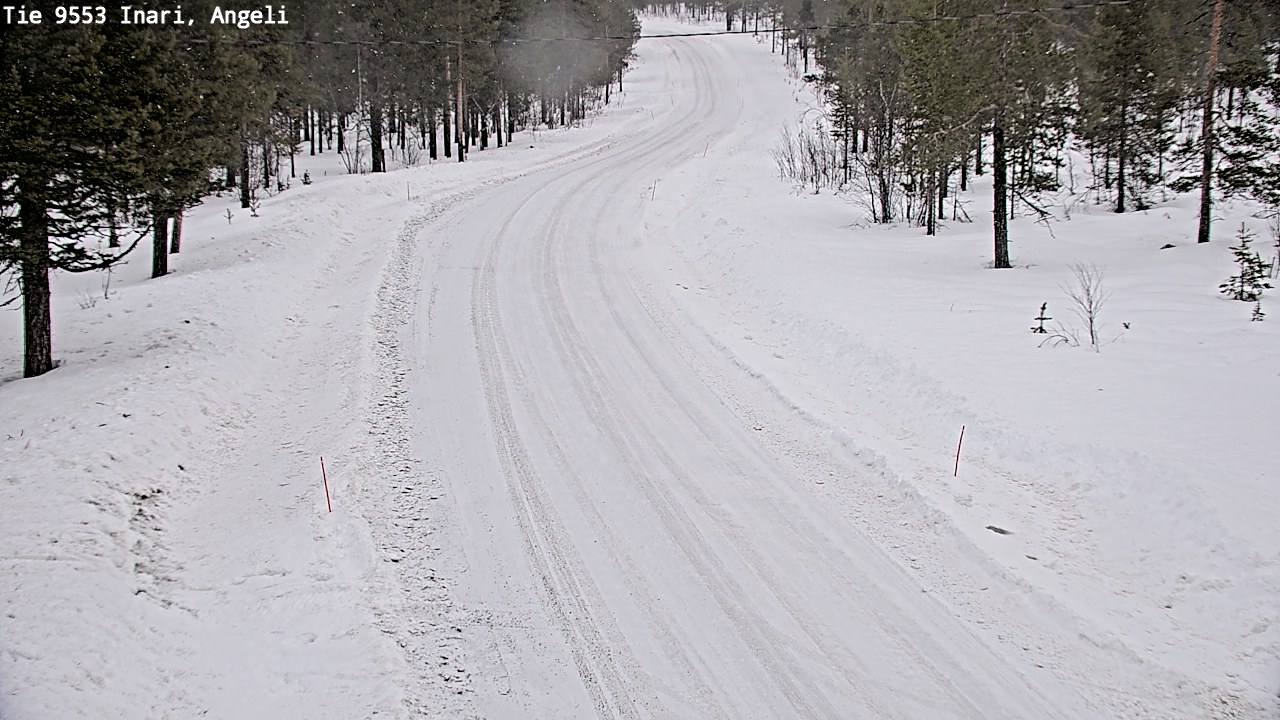 Kelikamerat Kuva Tie 9553 Inari, Angeli, Lintupuolivaara, Inari, Lappi