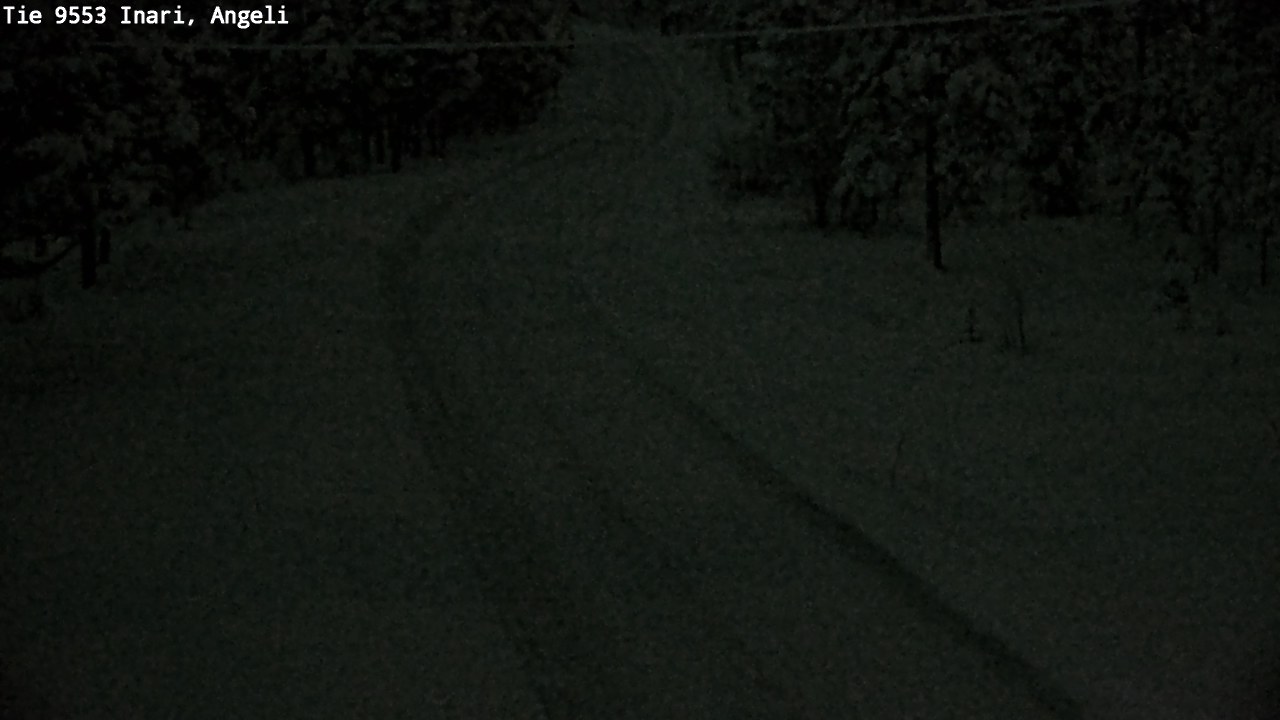 Weather Camera Image Road 9553 Inari, Angeli, Lintupuolivaara, Inari, Lappi