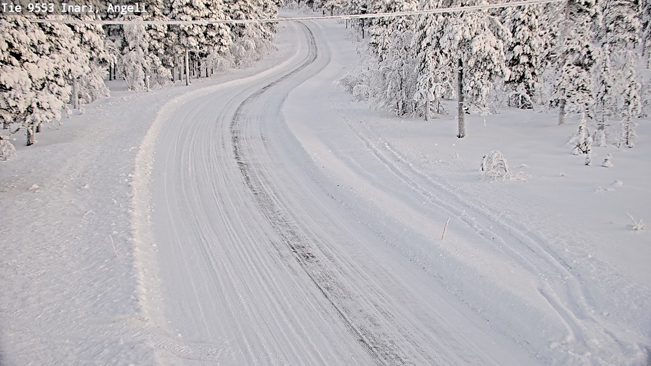 Kelikamerat Kuva Tie 9553 Inari, Angeli, Lintupuolivaara, Inari, Lappi