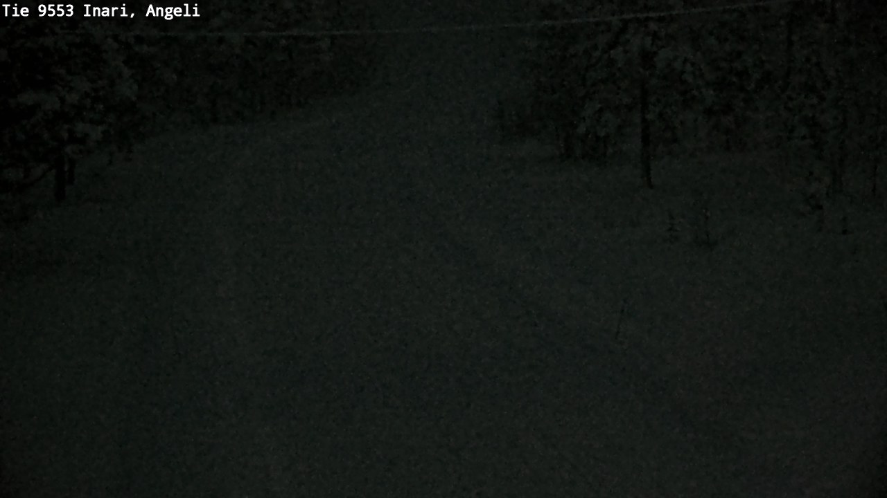 Weather Camera Image Road 9553 Inari, Angeli, Lintupuolivaara, Inari, Lappi