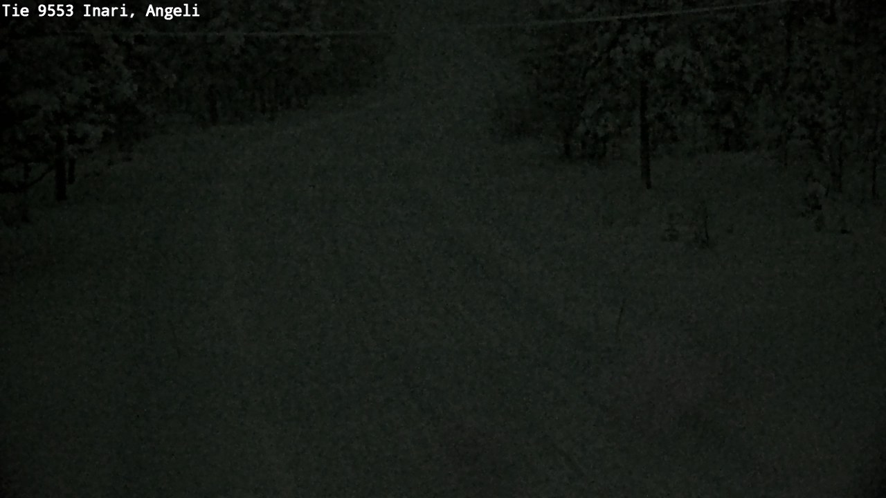 Weather Camera Image Road 9553 Inari, Angeli, Lintupuolivaara, Inari, Lappi
