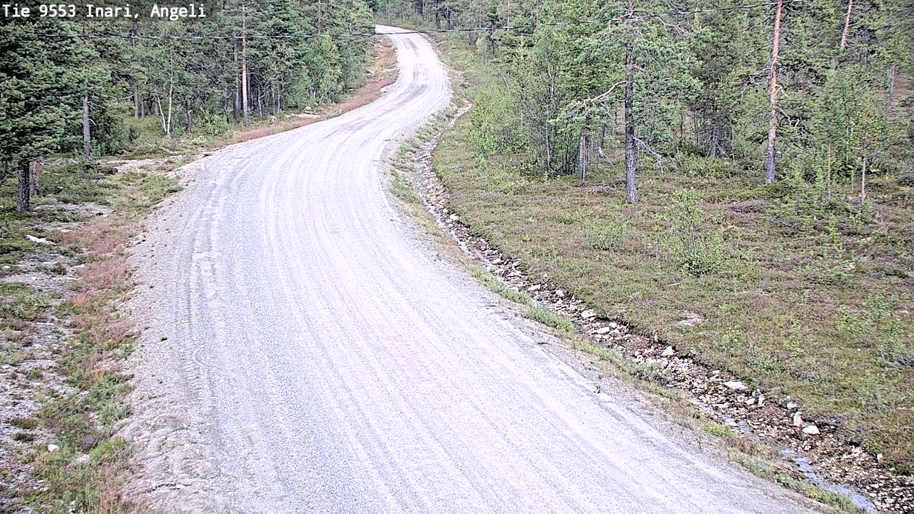 Kelikamerat Kuva Tie 9553 Inari, Angeli, Lintupuolivaara, Inari, Lappi