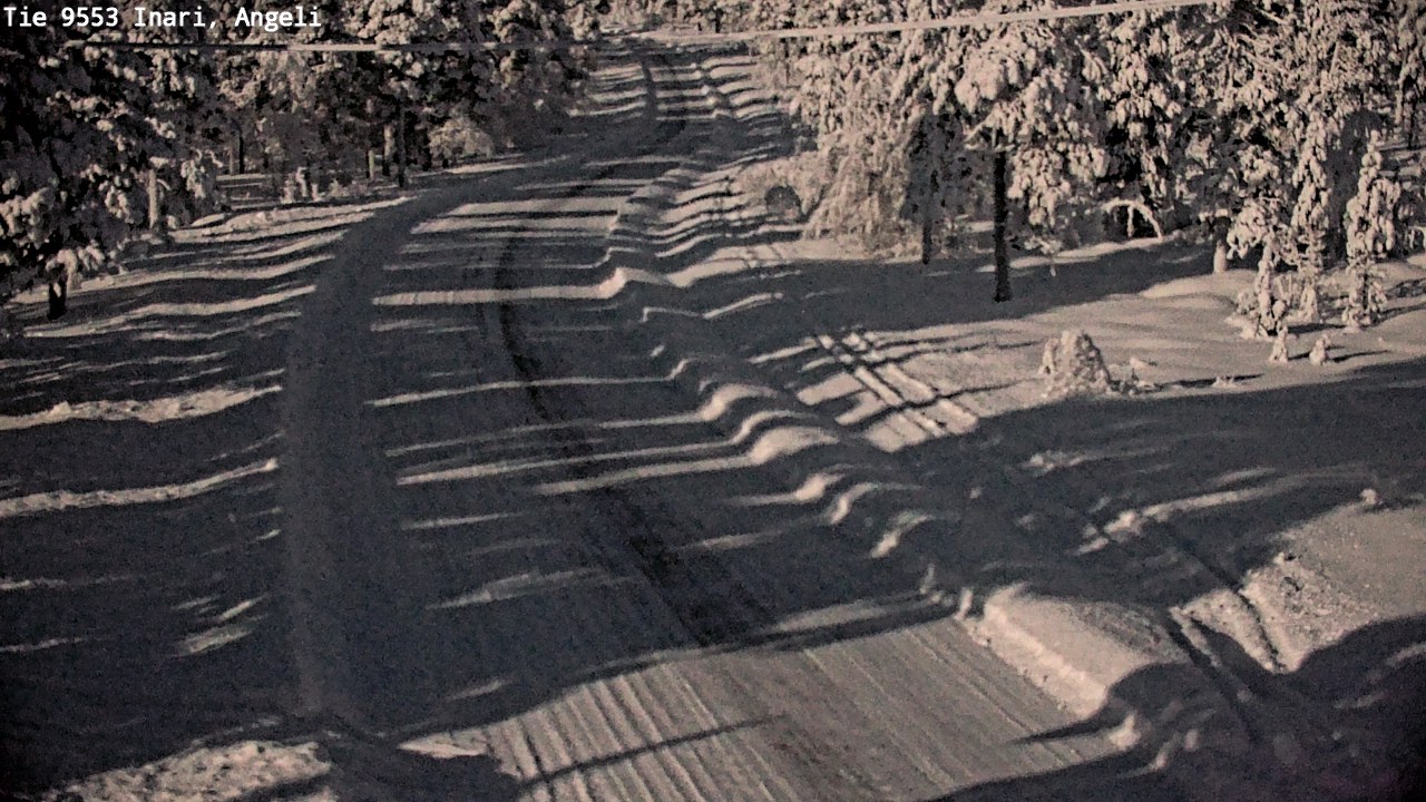 Kelikamerat Kuva Tie 9553 Inari, Angeli, Lintupuolivaara, Inari, Lappi