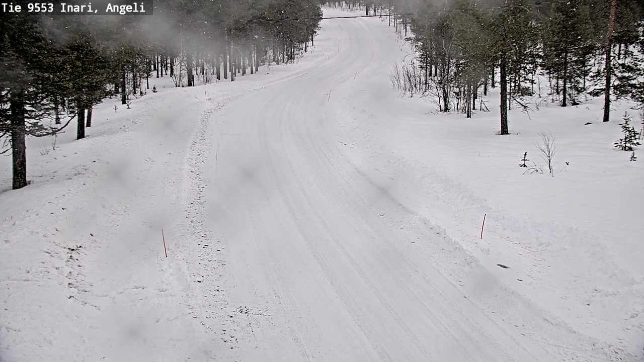 Kelikamerat Kuva Tie 9553 Inari, Angeli, Lintupuolivaara, Inari, Lappi