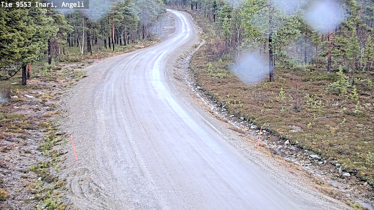 Kelikamerat Kuva Tie 9553 Inari, Angeli, Lintupuolivaara, Inari, Lappi