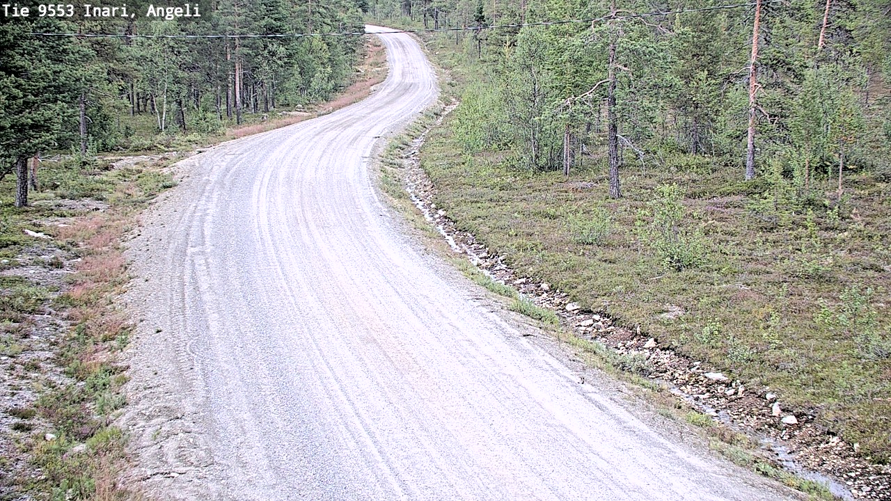 Kelikamerat Kuva Tie 9553 Inari, Angeli, Lintupuolivaara, Inari, Lappi