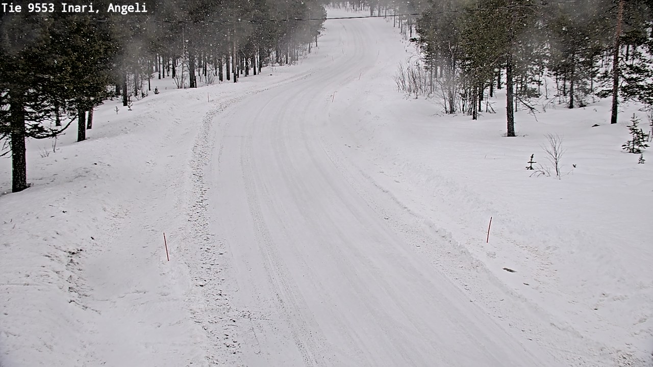 Kelikamerat Kuva Tie 9553 Inari, Angeli, Lintupuolivaara, Inari, Lappi