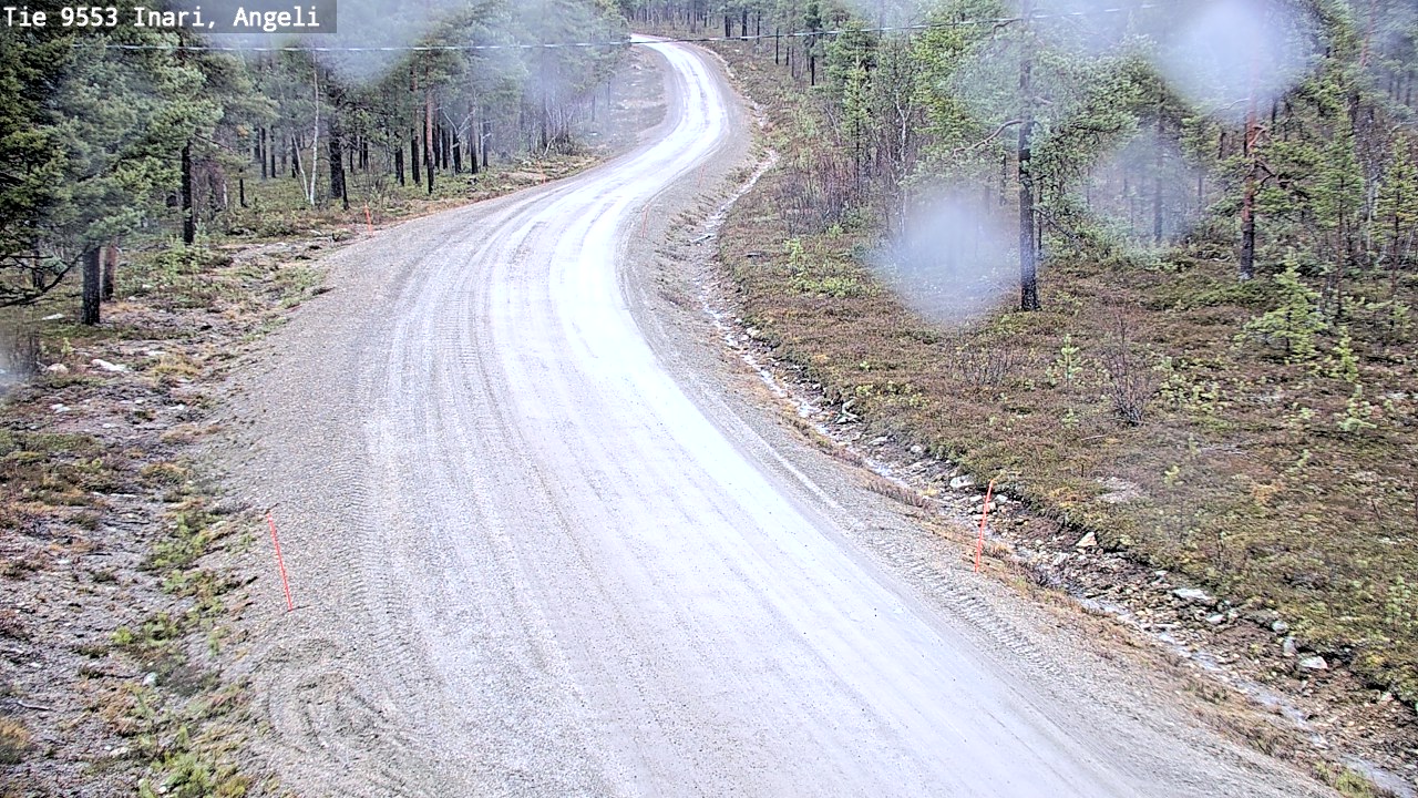 Kelikamerat Kuva Tie 9553 Inari, Angeli, Lintupuolivaara, Inari, Lappi