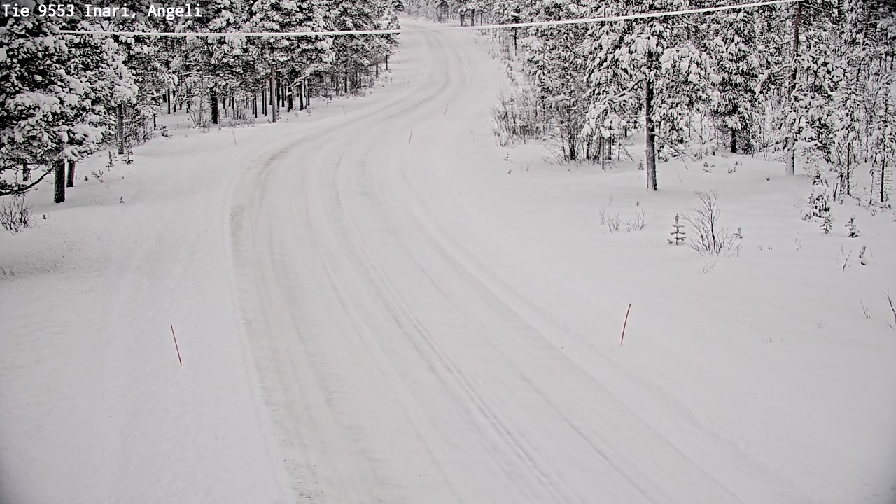 Kelikamerat Kuva Tie 9553 Inari, Angeli, Lintupuolivaara, Inari, Lappi