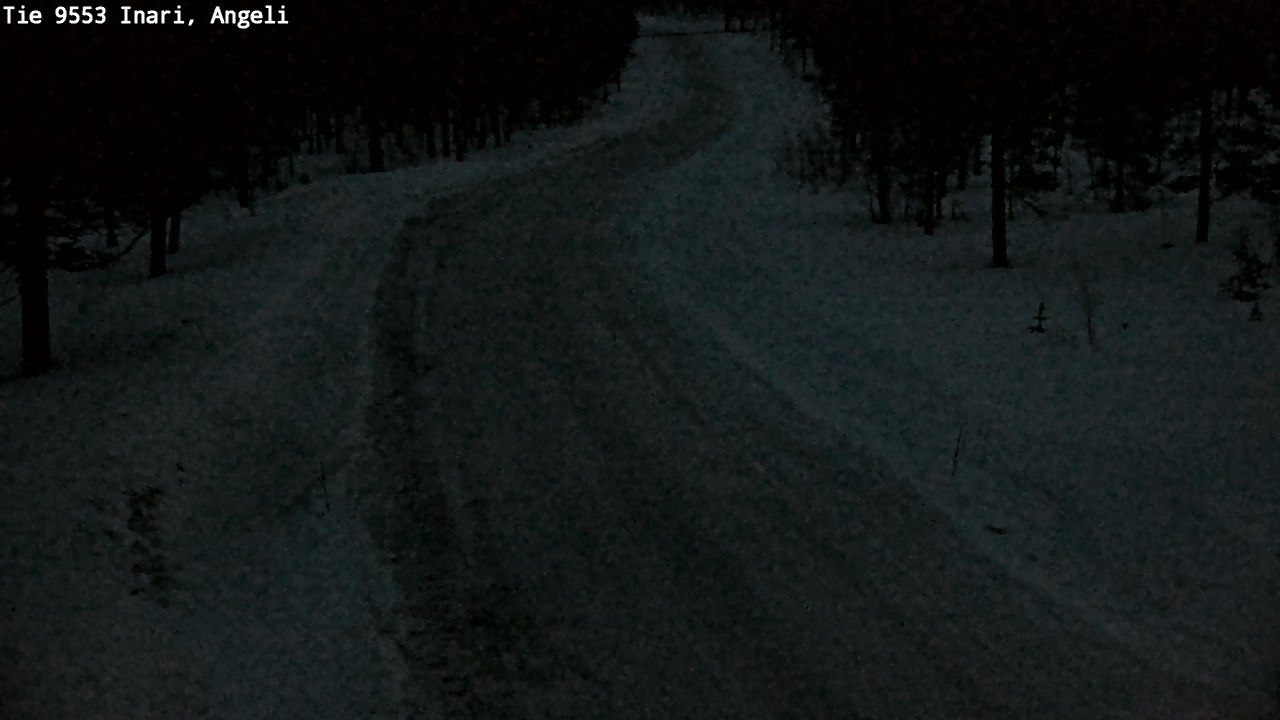 Kelikamerat Kuva Tie 9553 Inari, Angeli, Lintupuolivaara, Inari, Lappi