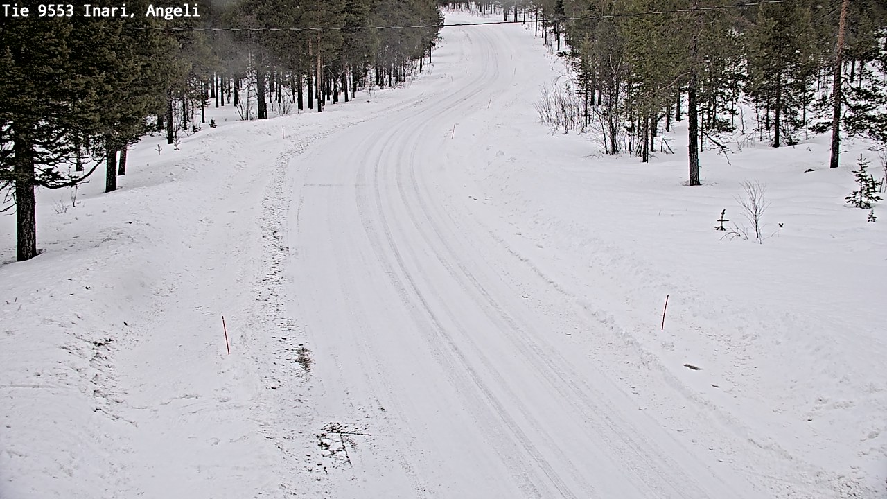 Kelikamerat Kuva Tie 9553 Inari, Angeli, Lintupuolivaara, Inari, Lappi