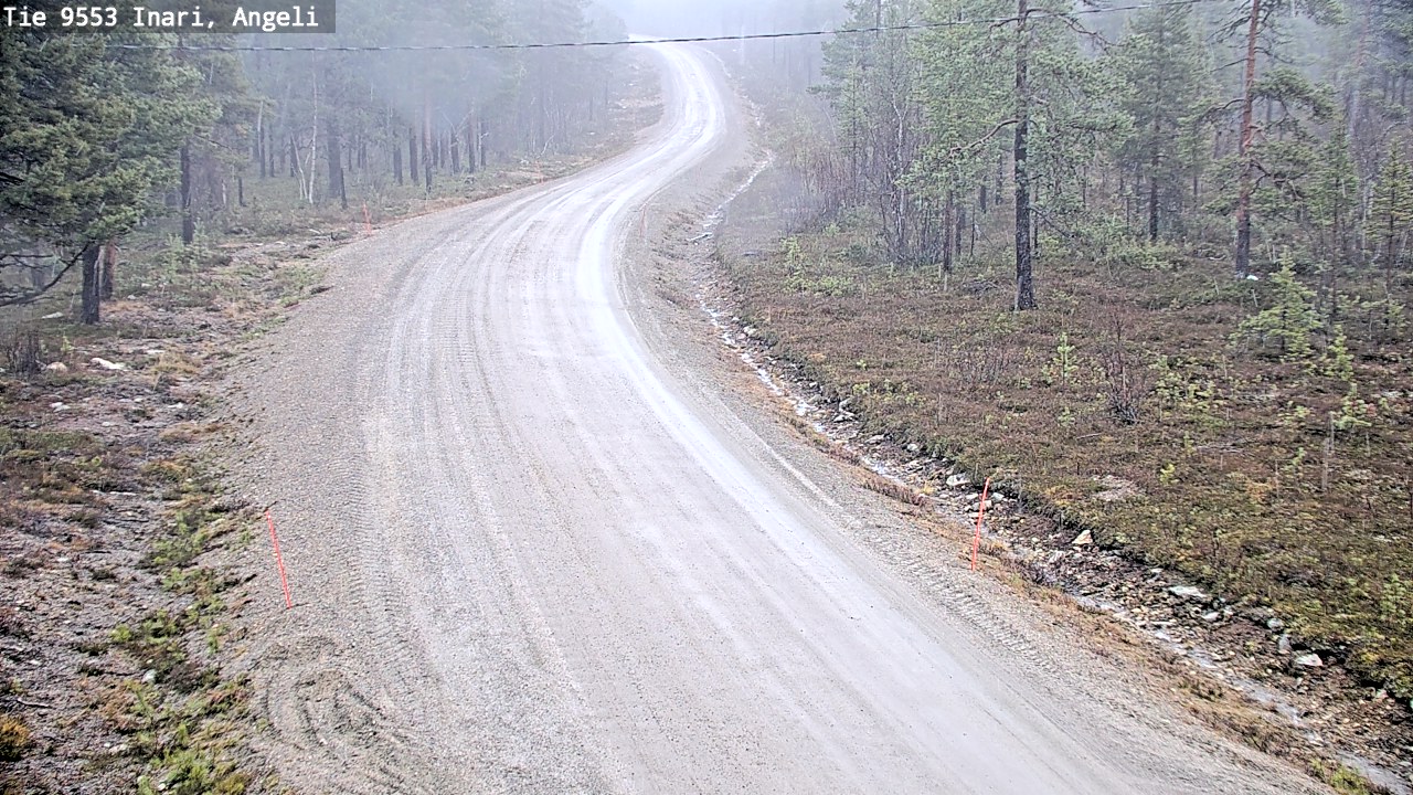 Kelikamerat Kuva Tie 9553 Inari, Angeli, Lintupuolivaara, Inari, Lappi