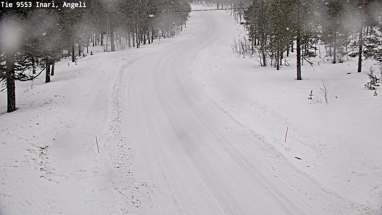 Kelikamerat Kuva Tie 9553 Inari, Angeli, Lintupuolivaara, Inari, Lappi