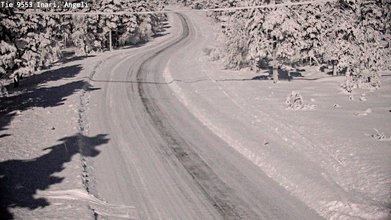 Kelikamerat Kuva Tie 9553 Inari, Angeli, Lintupuolivaara, Inari, Lappi