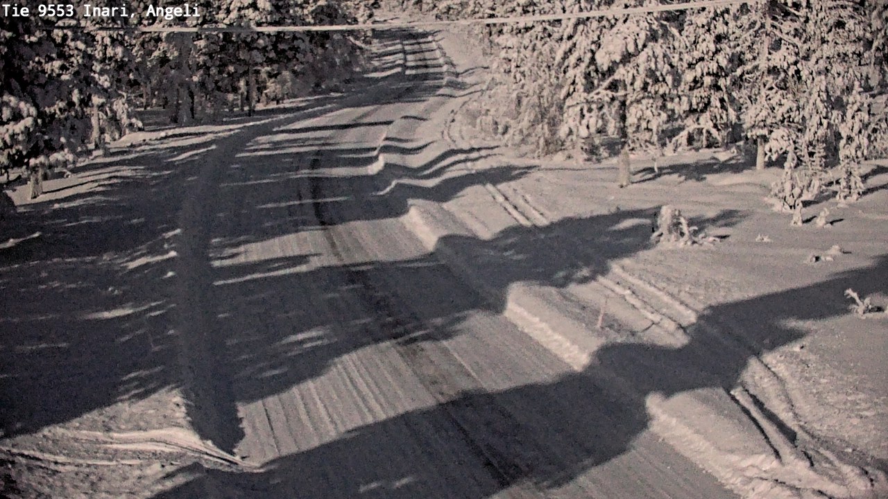 Kelikamerat Kuva Tie 9553 Inari, Angeli, Lintupuolivaara, Inari, Lappi