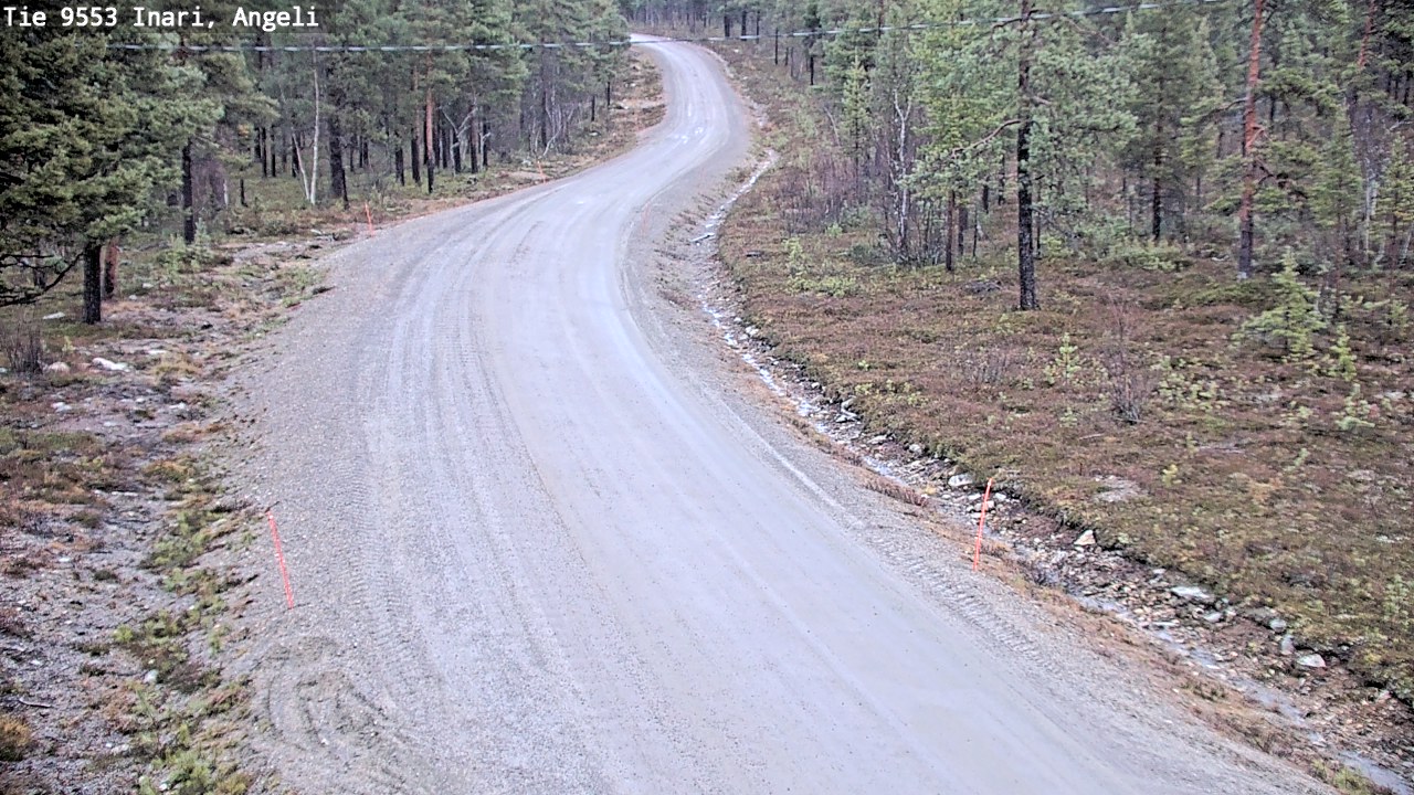 Kelikamerat Kuva Tie 9553 Inari, Angeli, Lintupuolivaara, Inari, Lappi