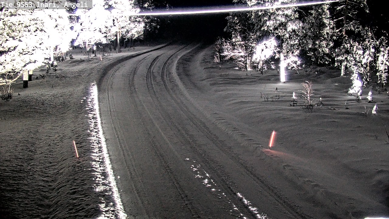 Kelikamerat Kuva Tie 9553 Inari, Angeli, Lintupuolivaara, Inari, Lappi