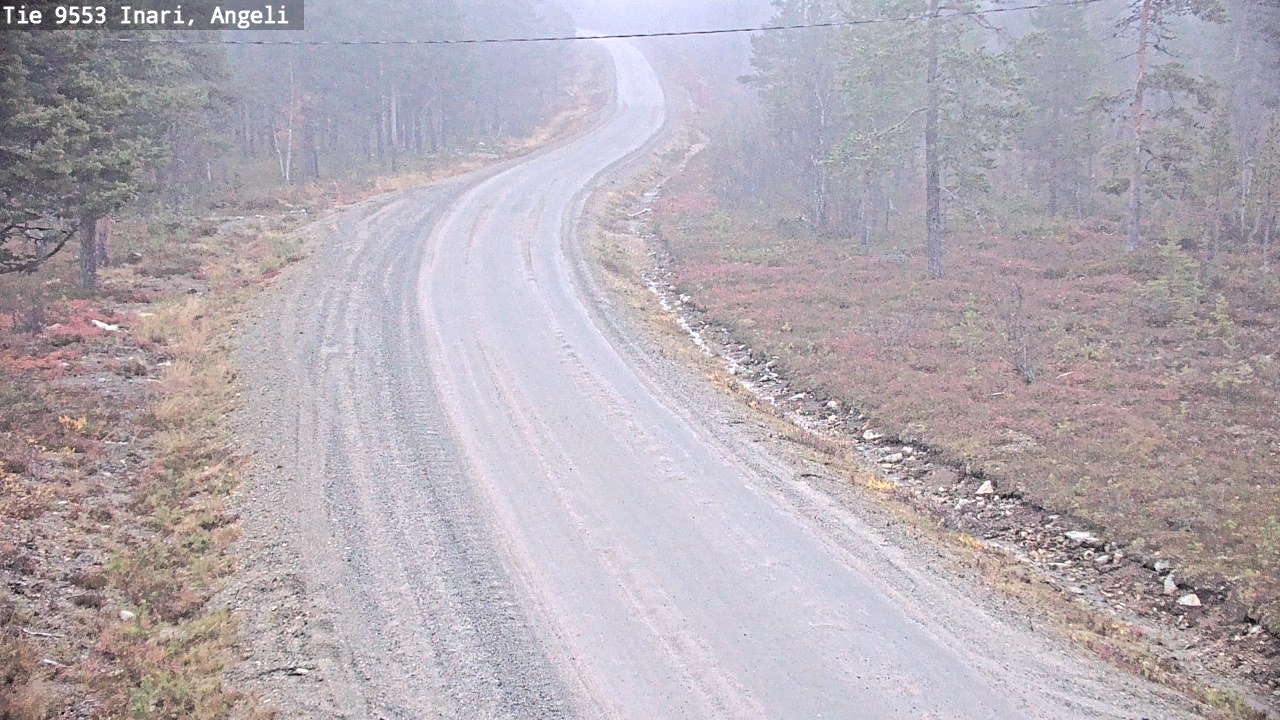 Kelikamerat Kuva Tie 9553 Inari, Angeli, Lintupuolivaara, Inari, Lappi