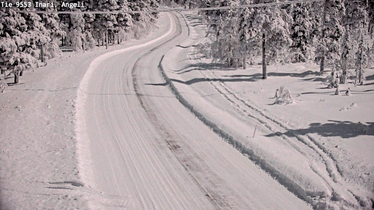 Kelikamerat Kuva Tie 9553 Inari, Angeli, Lintupuolivaara, Inari, Lappi