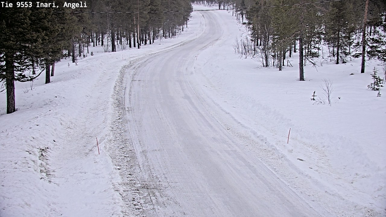 Kelikamerat Kuva Tie 9553 Inari, Angeli, Lintupuolivaara, Inari, Lappi